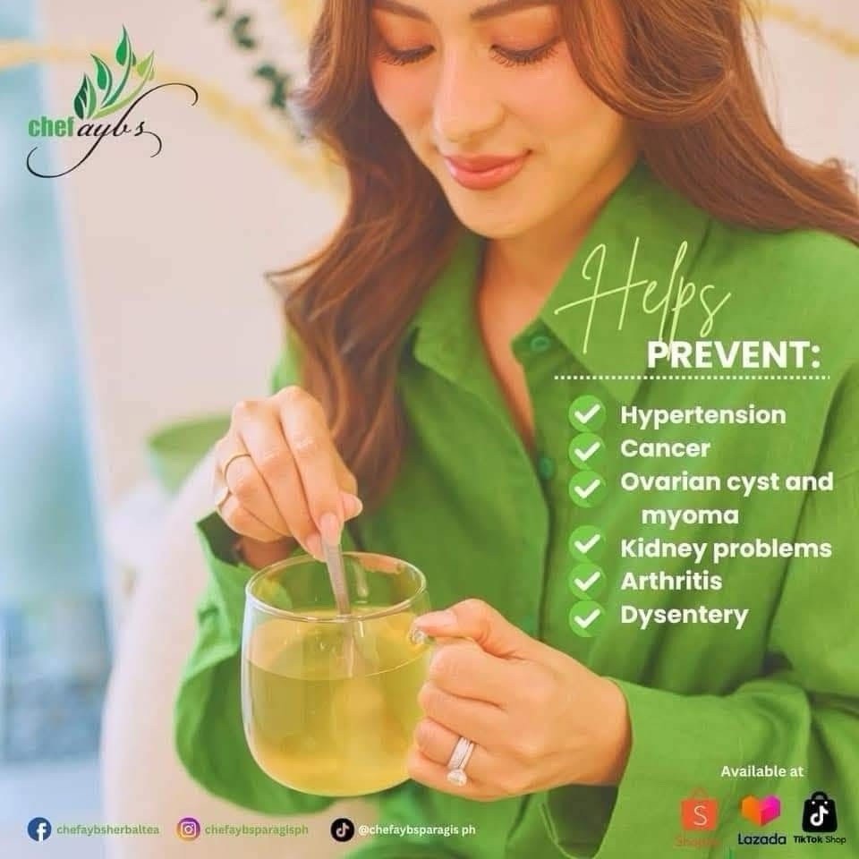 Chef Aybs Paragis Tea with Moringa & Guyabano Extract 3 In 1 (20 Tea bags)