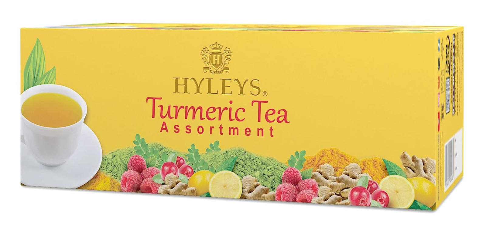 Turmeric Tea – Assorted Flavors – 42 Tea Bags – Wellness Herbal Supplement