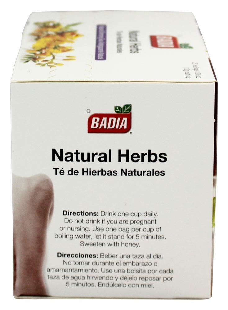 Badia-Natural Herbs Slimming/Slim Tea Lose Weight (1 Packs ) 25 tea bags