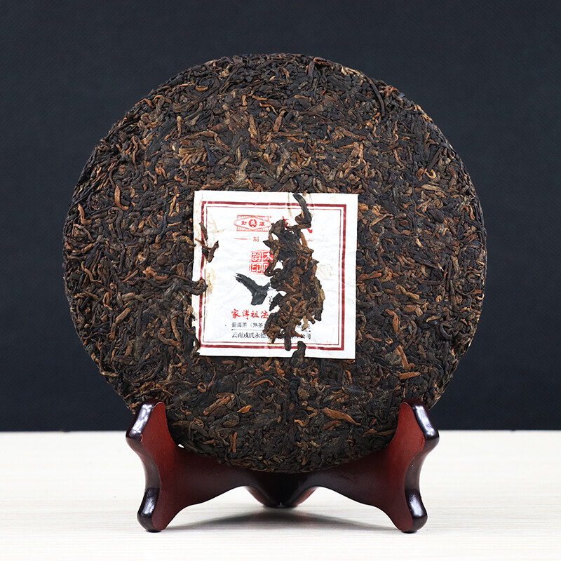 MengKu Rongshi 2016 Shu Pu Erh Tea MuYeChun GongTing Puer Palace Pu Er Cake 400g
