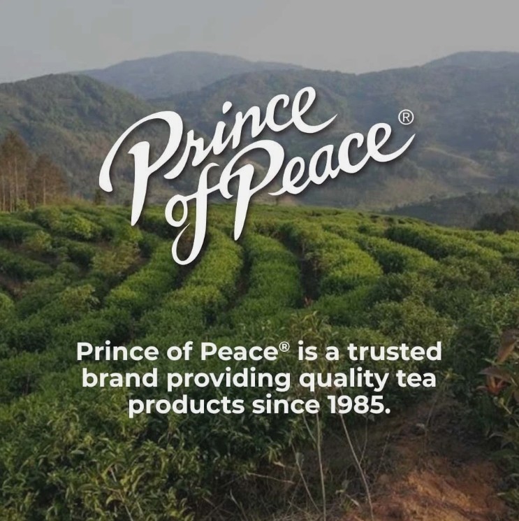 Prince of Peace Organic Green Tea, 100% Natural 6.35 Oz / 180g – 100 Tea Bags