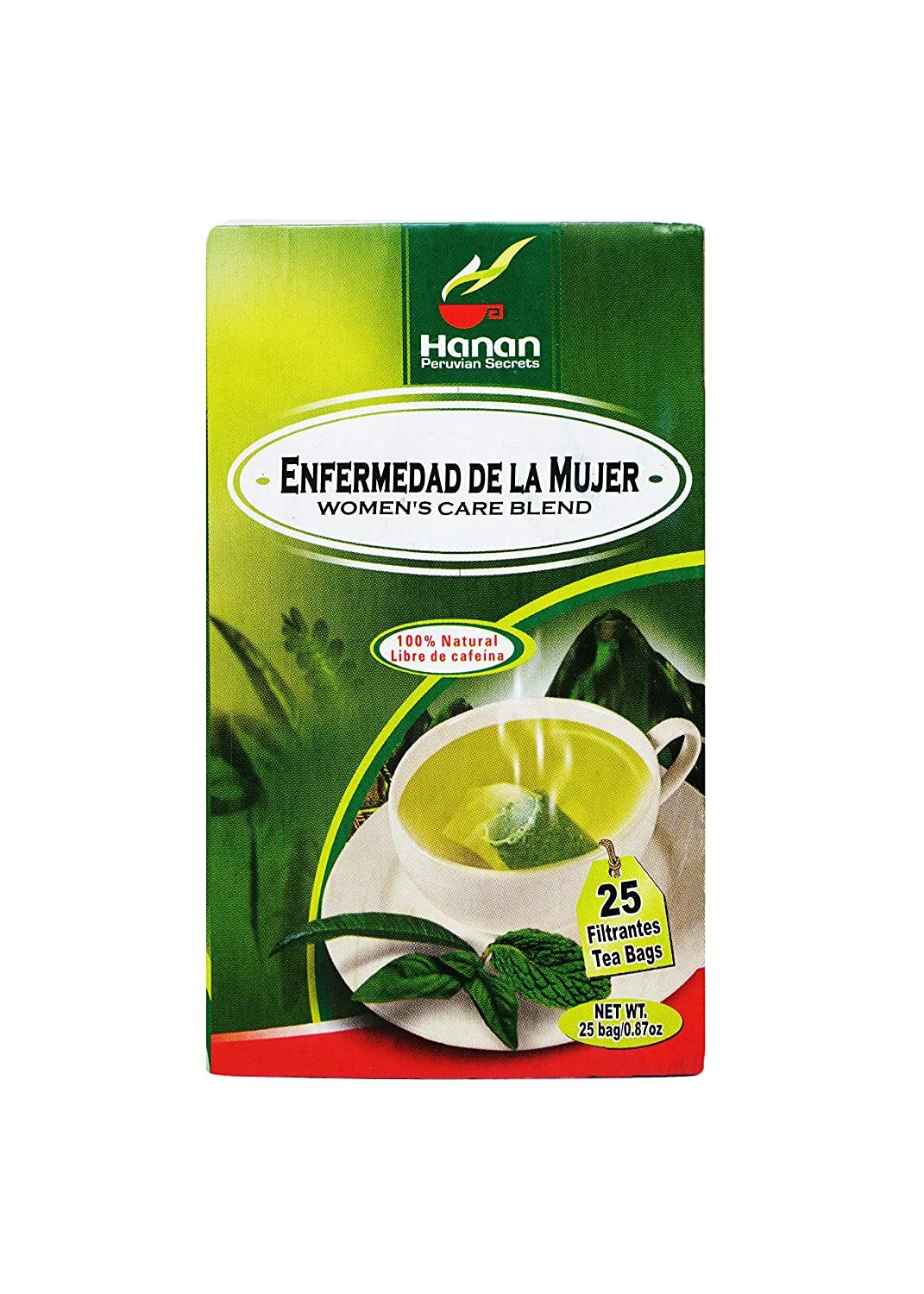 Hanan Peruvian Secrets Enfermedad De La Mujer Herbal Tea | 100% Natural Women’s