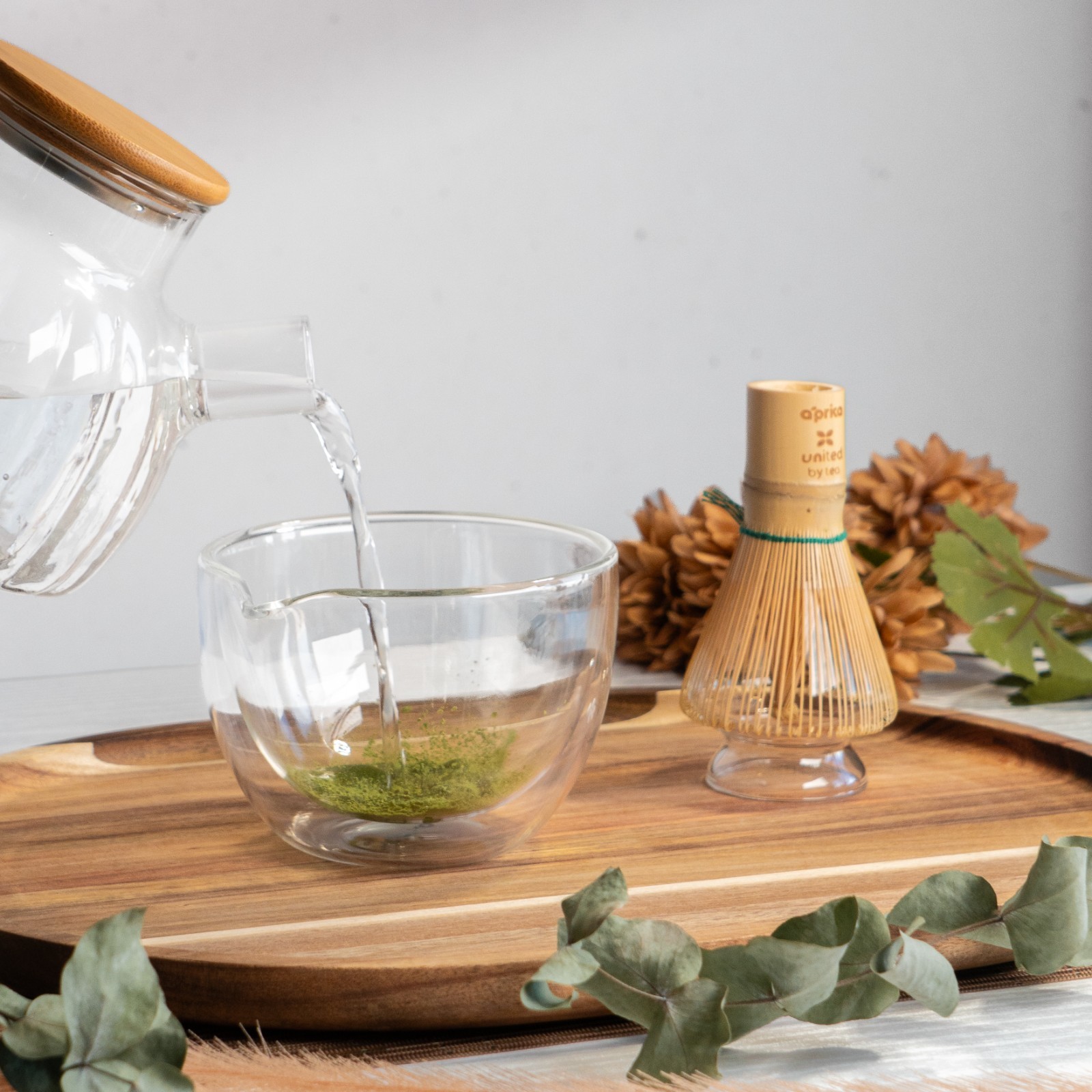 Complete Matcha Starter Set: Bowl, Holder, Whisk, Scoop, Sifter, Tea Cloth