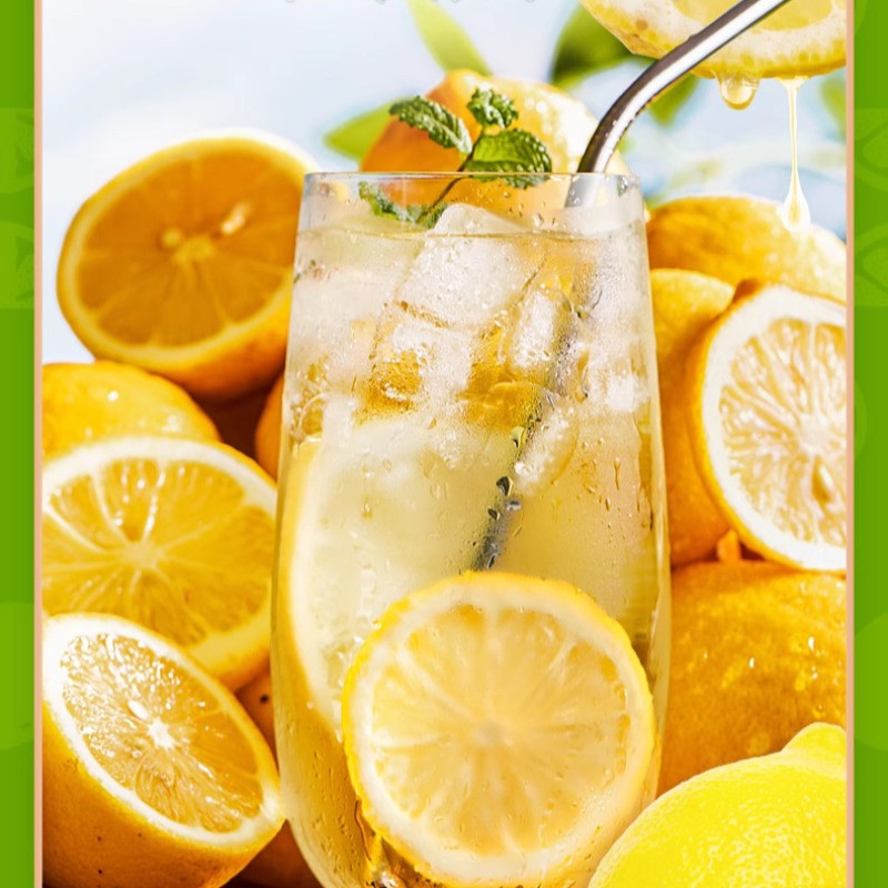 80g Freeze-dried Lemon Slices Brew Tea Flower Tea Health Tea Honey Fruit Tea
