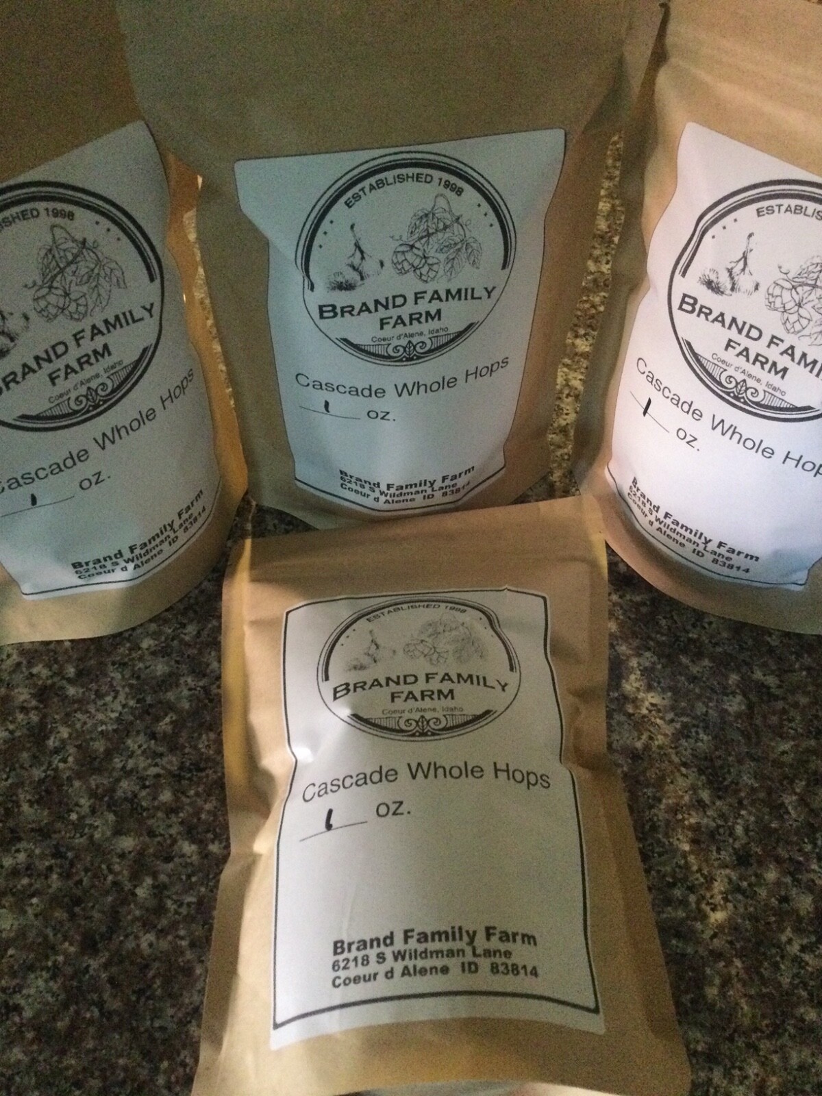 Whole Cascade Hops Flower Tea ~ Relaxing Calming Herbal Remedy ~ Non GMO ~ 1 Oz.