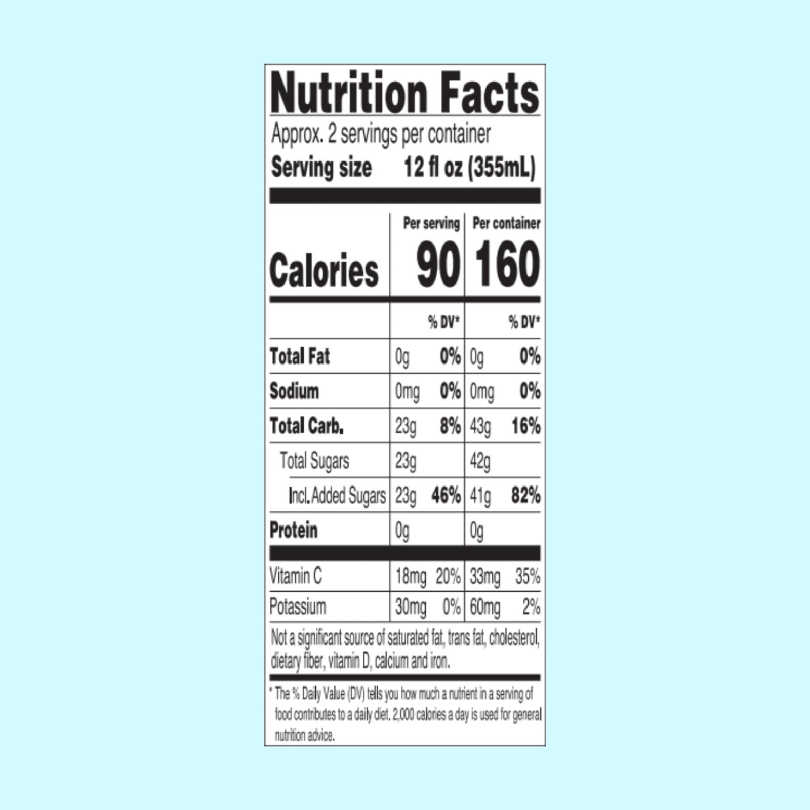Refreshing Black & White Tea – 22 Fl Oz Cans, 12 Pack – Iced Beverage, Sweetened