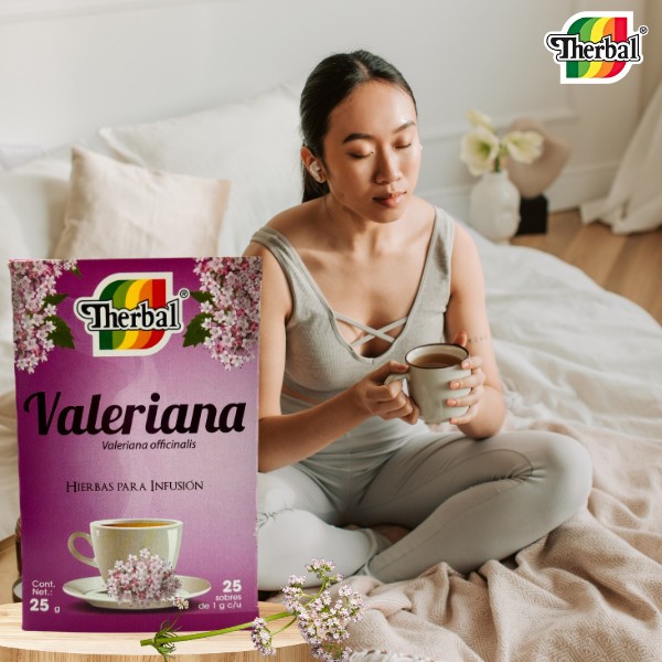 Therbal Valerian Root (TE Valeriana) 25 Tea Bags Natural Infusion