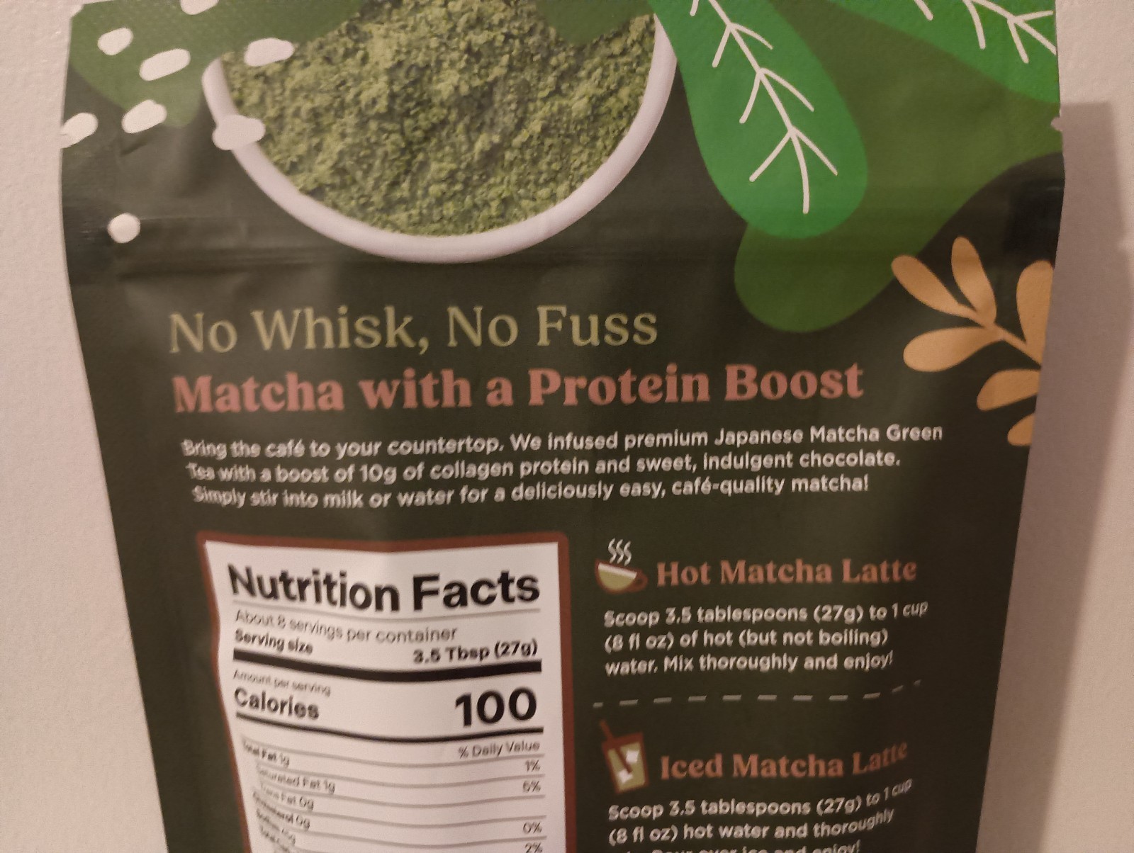 Matchalicious™ Premium Japanese Protein Chocolate Matcha Latte 7.5oz New 01/2028