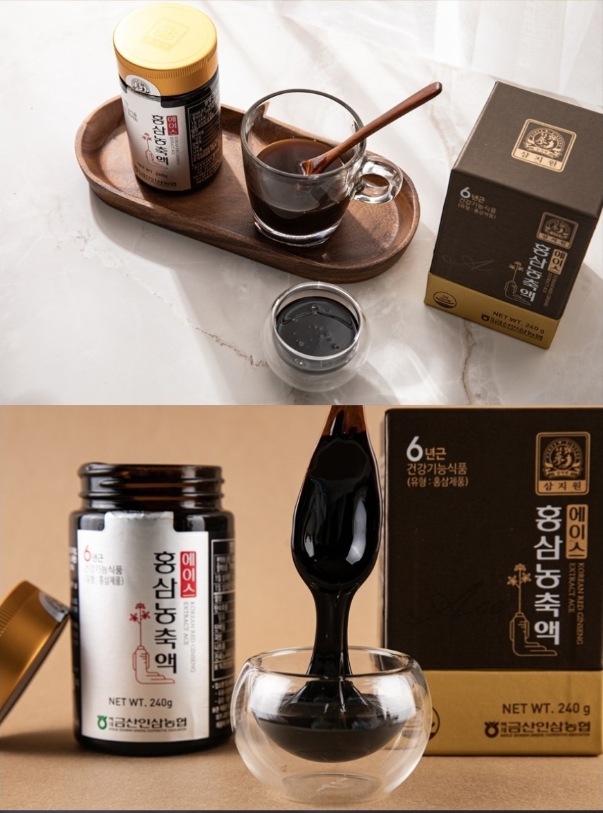 [Geum San Ginseng Nonghyup] Korean 6 Years Red Ginseng Extract Ace 240g