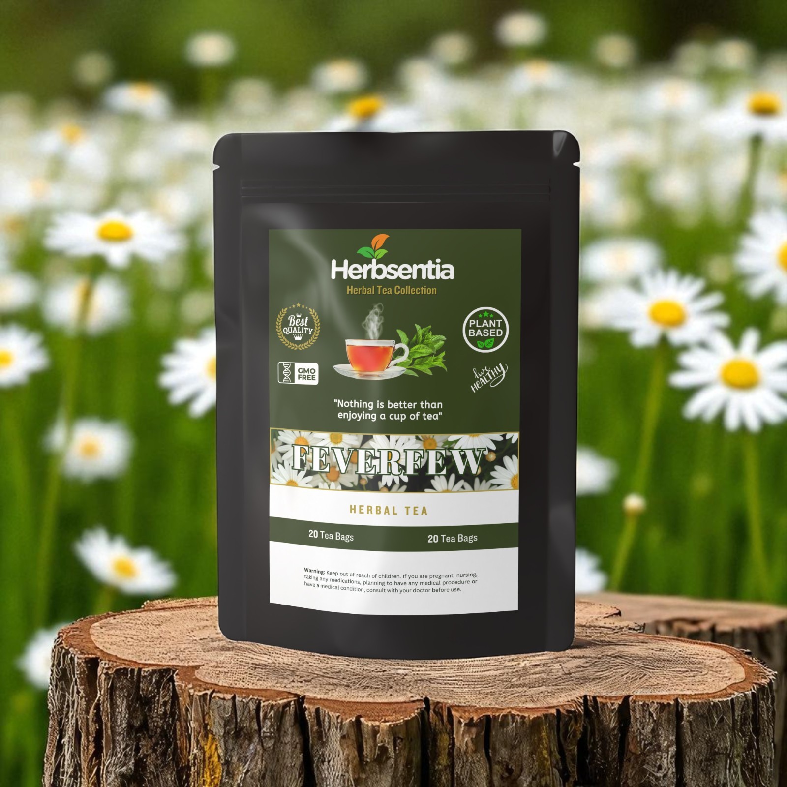 Feverfew Tea – Wellness (Premium)