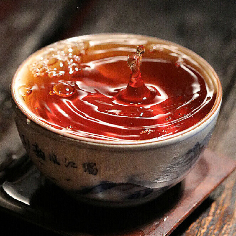 250g Chinese Genuine Pu’er Tea Glutinous Rice Fragrance Cooked Pu-Erh Black Tea