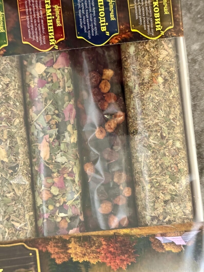Carpathian Herbal Tea Gift Set 6 Flavors | Natural Tea Assortment Ukraine
