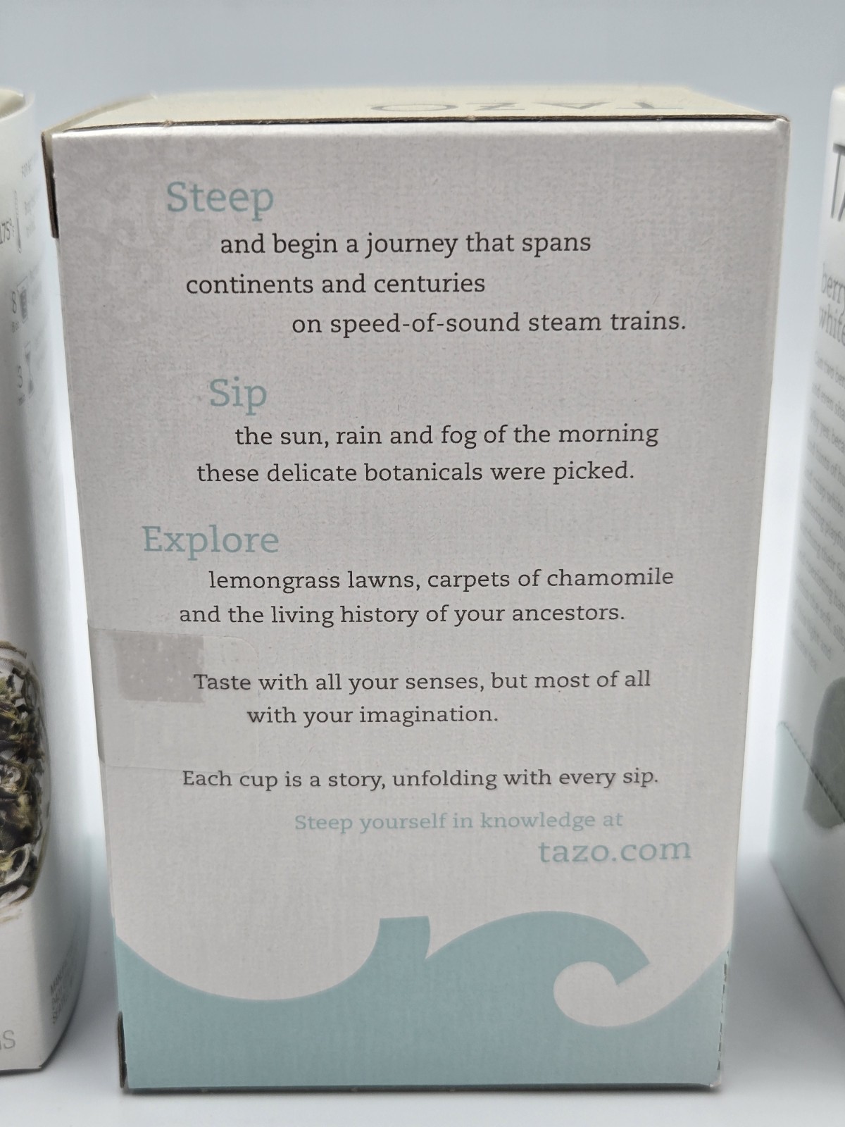 Three (3) Boxes TAZO Berryblossom White Tea Discontinued 60 Teabags BB 06/21