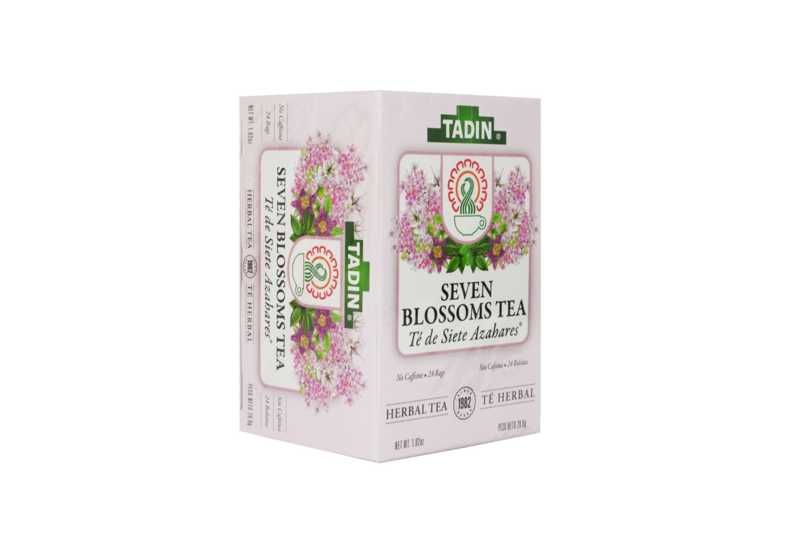 Tadin Siete Azahares (7 Blossoms) Herbal Tea, 24 Bags (6 BOXES) 02/2025