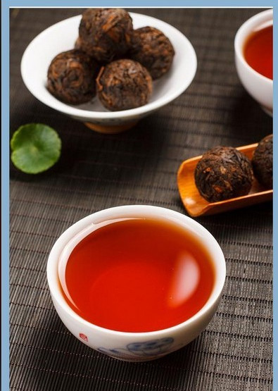 Dragon Pearl Black Pu Erh Tea Single Serving Balls 200g / 7 oz Bag