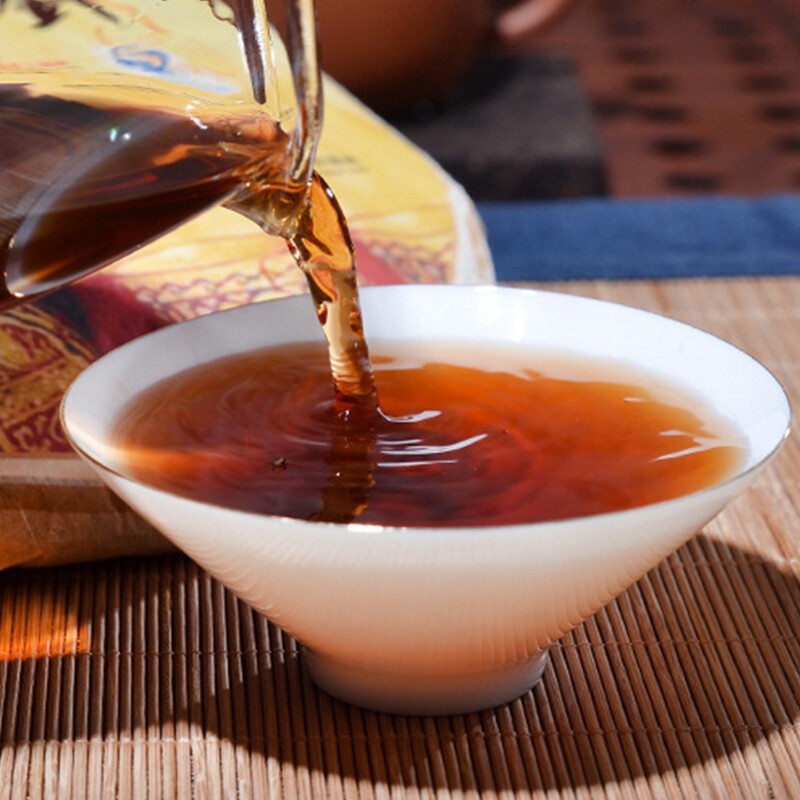 Menghai Arbor Golden Needle Yunnan Pu’er Tea Mature Ripe Puerh Pu-erh 357g Pure