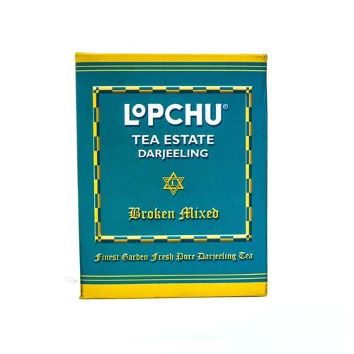 5 X LOPCHU TEA LOPCHU BROKEN MIXED 250 gm LONG EXPIRY