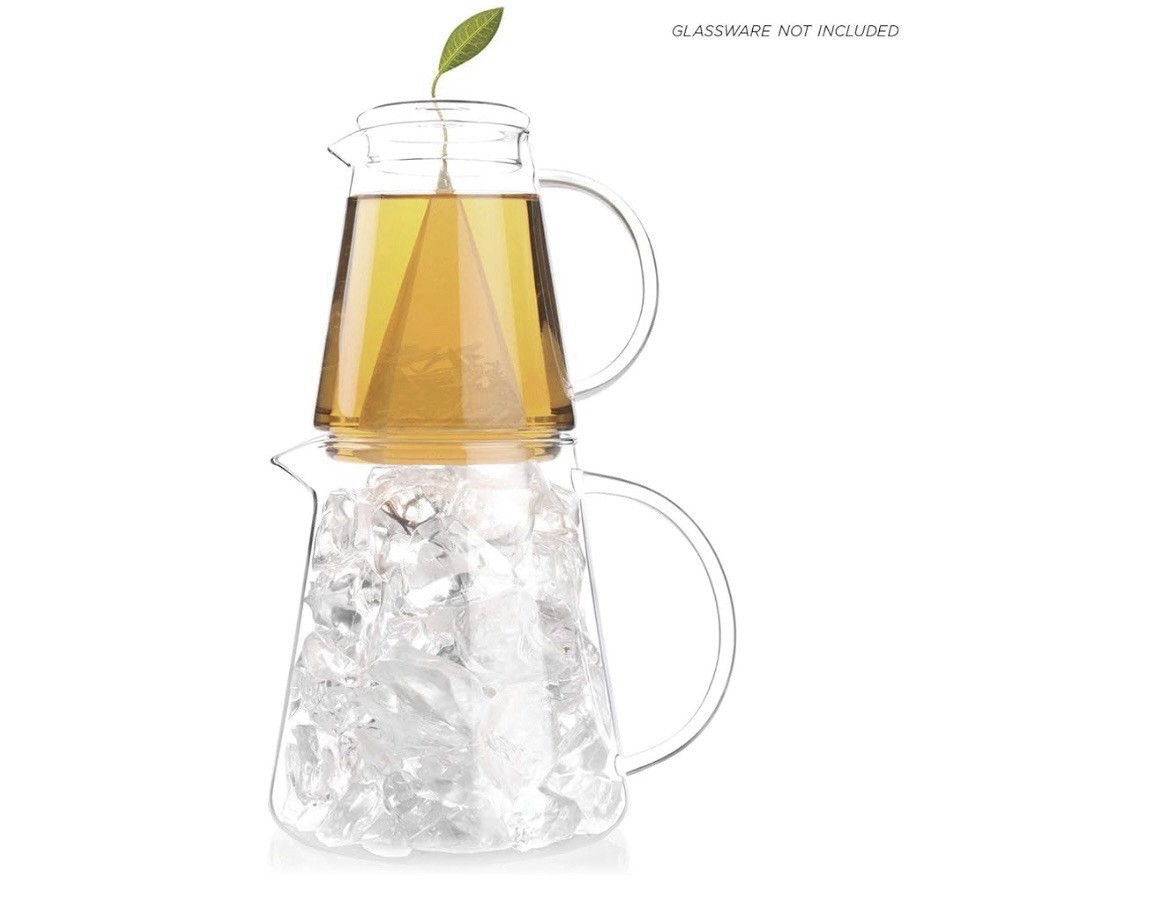 Tea Forte Tea Over Ice White Ginger Pear Premium Organic Caffeinated，exp03/2027