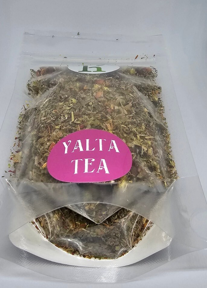 YALTA Relaxing Wellness Immunity Boost Herbal Loose Leaf Tea Blend 2 oz