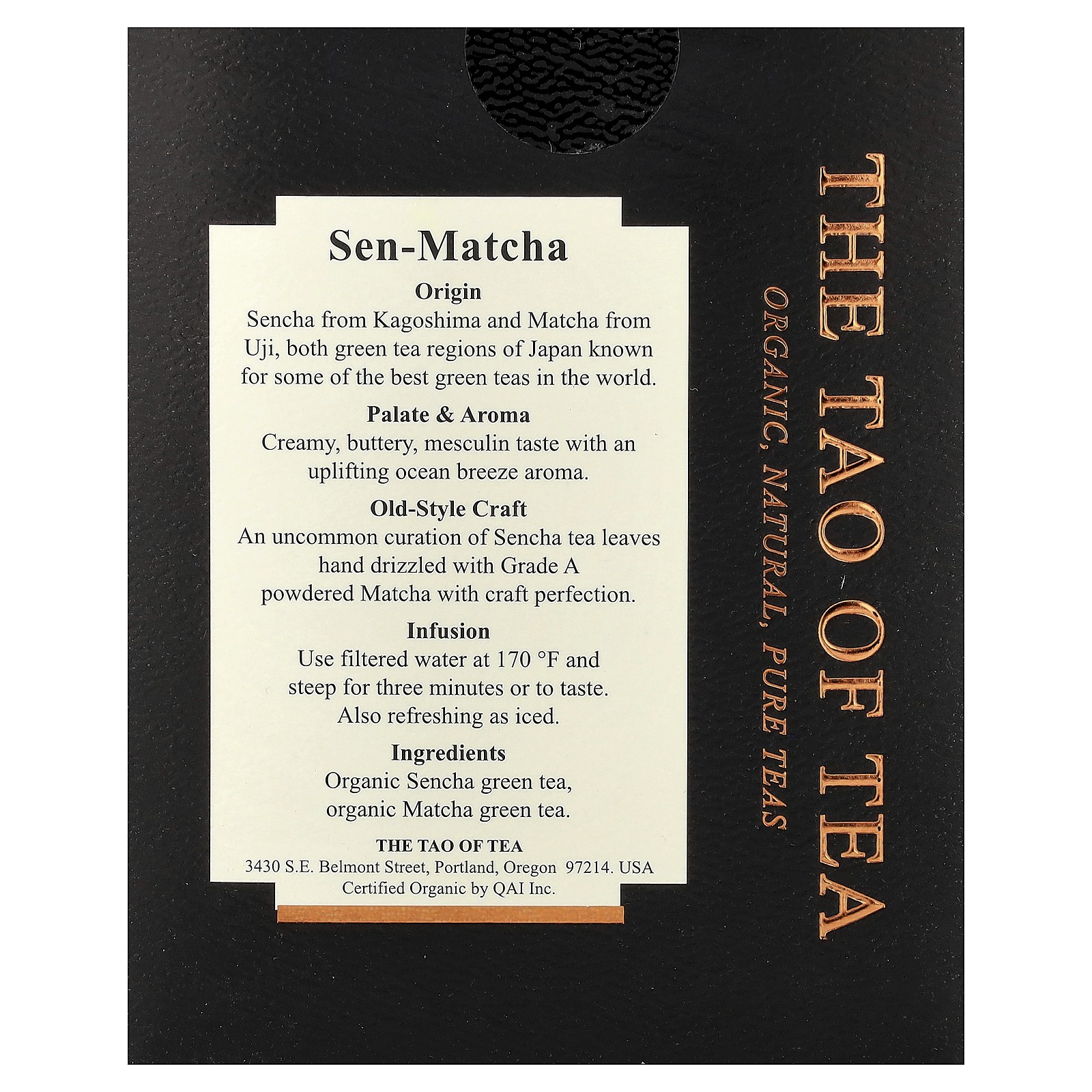 Organic Green Tea, Sen Matcha, 15 Pyramid Sachets, 1.32 oz (37.5 g)