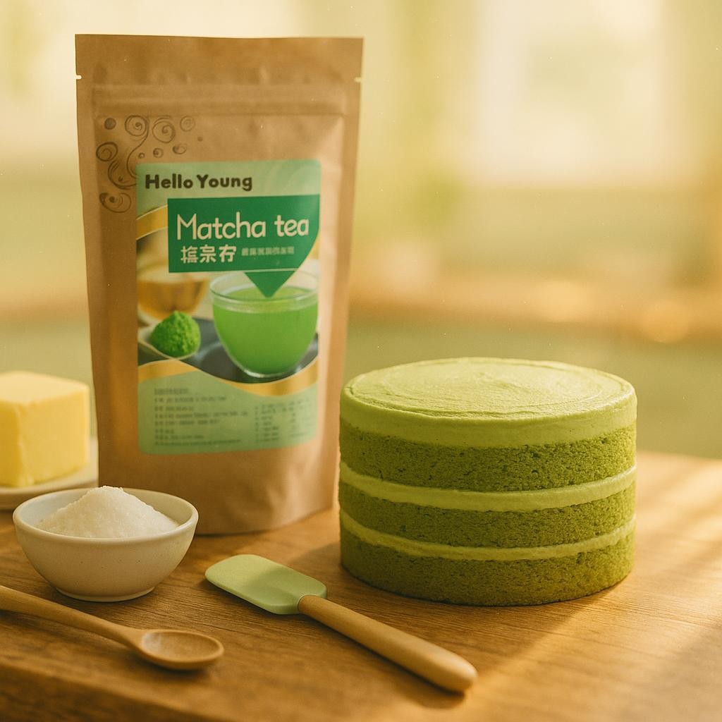 100% Natural Organic Matcha Green Tea Powder 100g Healthy Morning Latte Drink