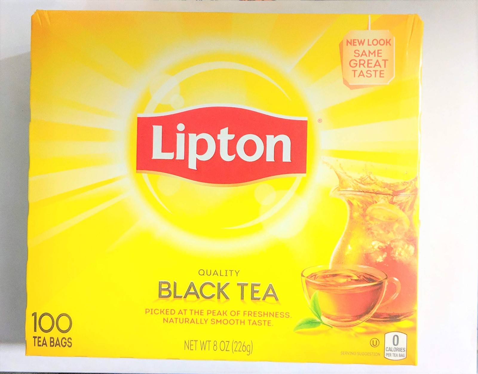 Lipton Black Tea Bags 100% Natural 100 ct (Pack of 100 Count 2)