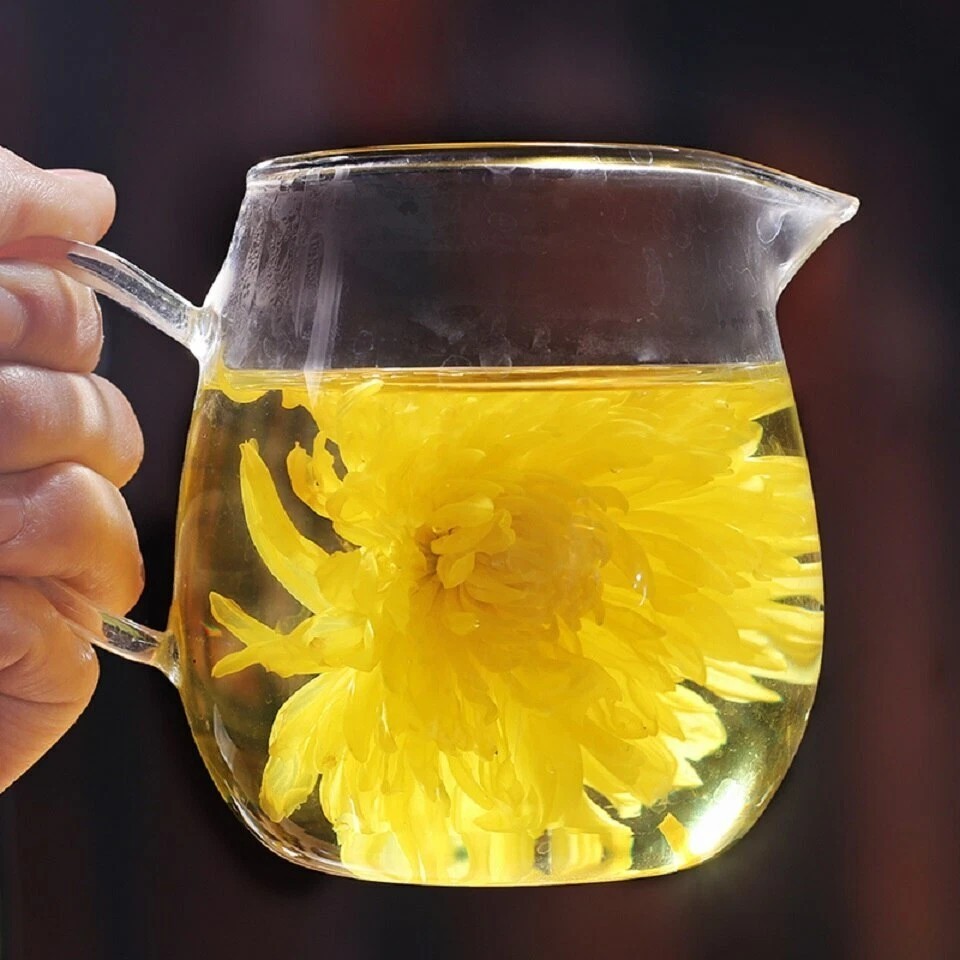 1000 Blooms Golden Chrysanthemum Tea Flower Blossom Cooling Healing Floral Tea