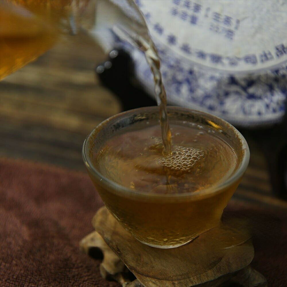 357g TuLin Phoenix Sheng Puer Top-grade “Ye Sheng Qiao Mu” Pu-erh Shen Puerh Tea