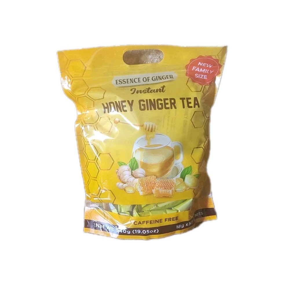 Prince of Peace Lemon Ginger Honey Crystals Instant Tea 30 Sachets, 19 Oz
