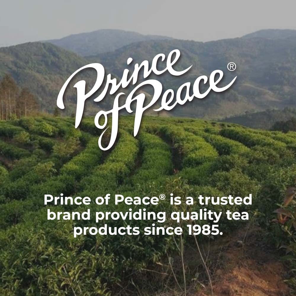 Prince Of Peace Organic White Tea 100 Count Low Caffeine Easy To Brew