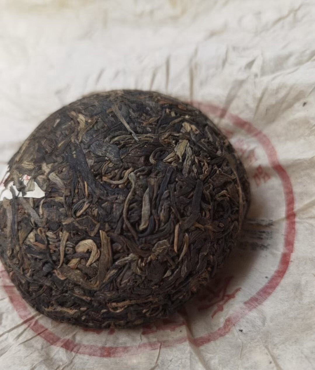 2001 Chinese Compressed Tea Cake Tuocha Style 250g Tea & Infusion茶王坨 普洱茶