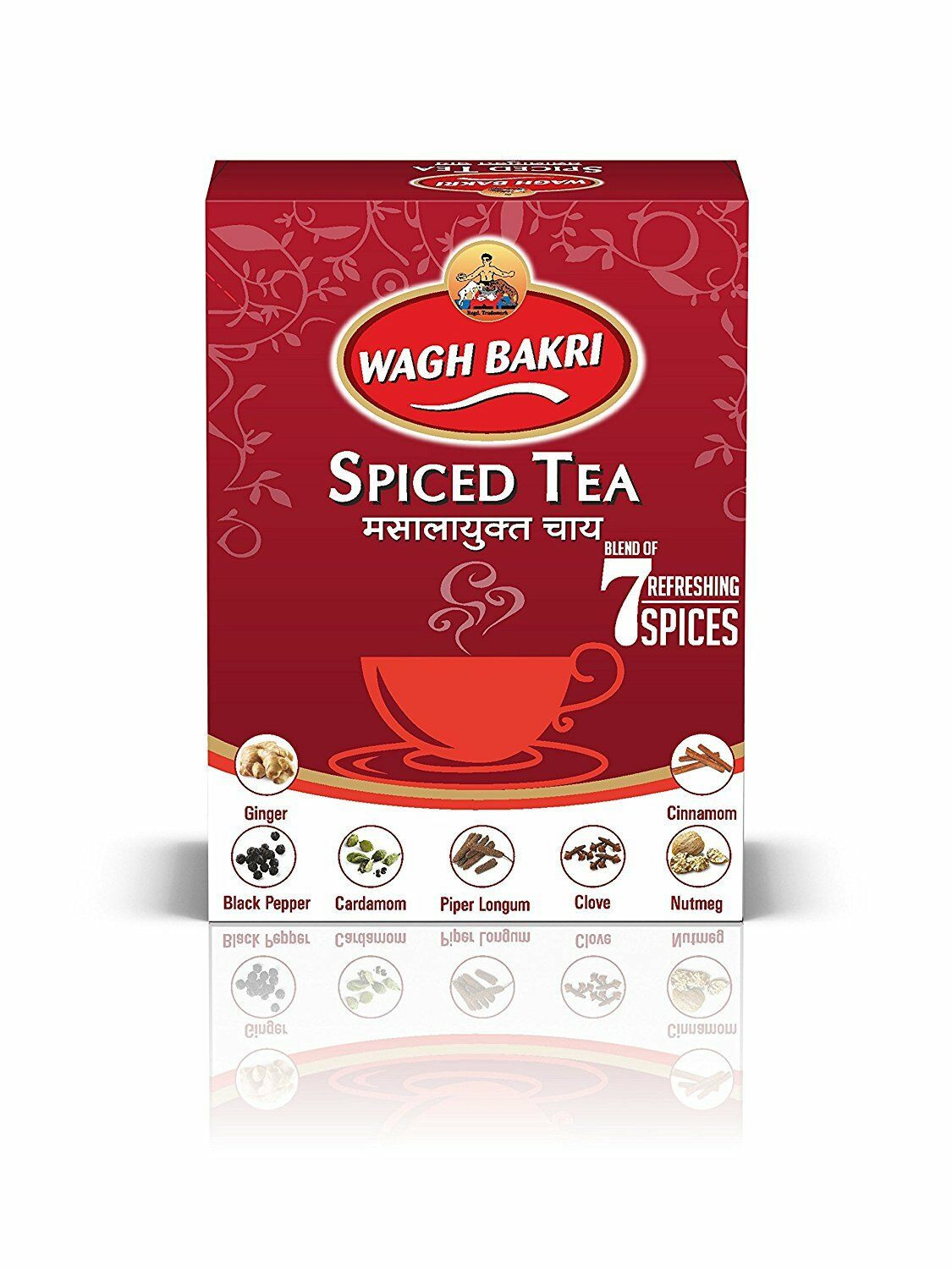 Wagh Bakri Spiced Masala Chai Black tea Indian Breakfast Spices CTC Blend- 8.5OZ