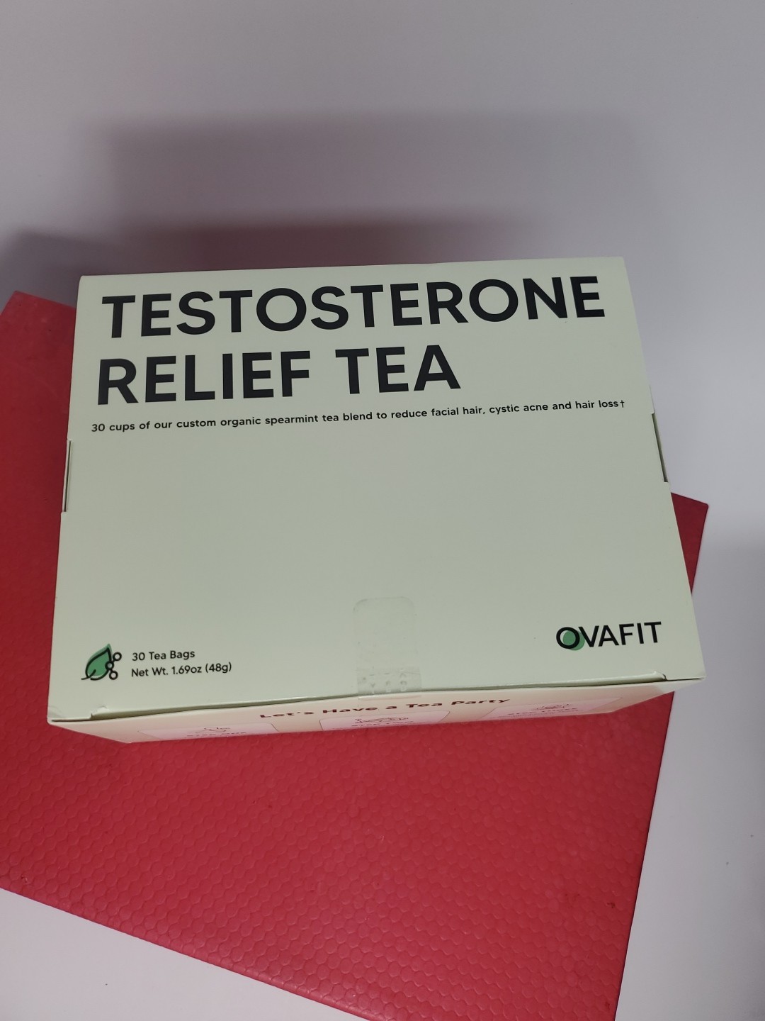 Ovafit Testosterone Relief Tea 30 Bags PCOS Symptoms Management
