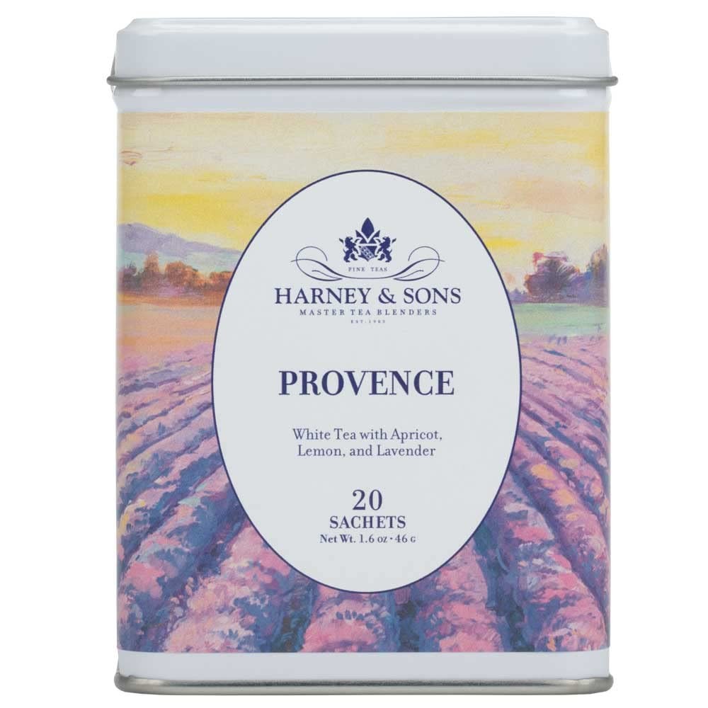 Provence Tea 20 Count Sachets Floral and Fruity Blend Inspired by France