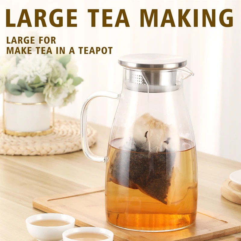 100Pcs Teabags Biodegradable Paper Tea Bag Drawstring Eco-Friendly Filter Empty