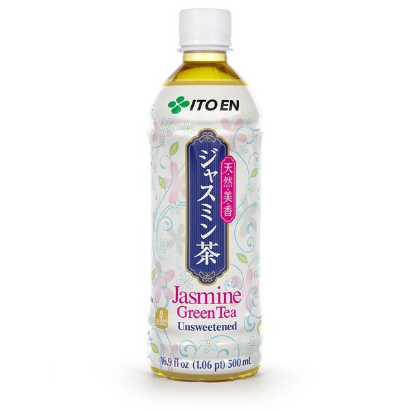 ITO EN Jasmine Unsweetened Green Tea 16.9oz 6 Pack Bottled Tea Drink