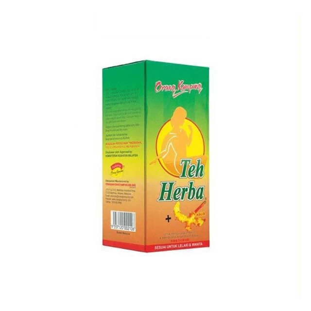 Orang Kampung Herbal Tea + Ginger 25’s – HALAL – Free DHL EXPRESS Shipping