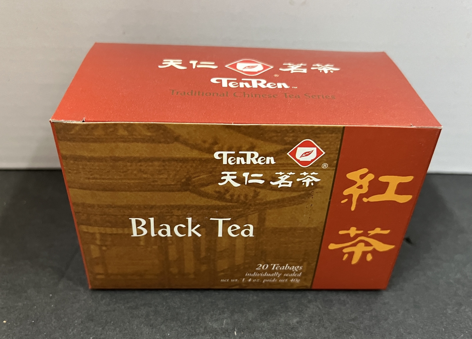 1 Pack Ten Ren Black Tea 20 Teabags Individually Sealed Tradition Chinese Series