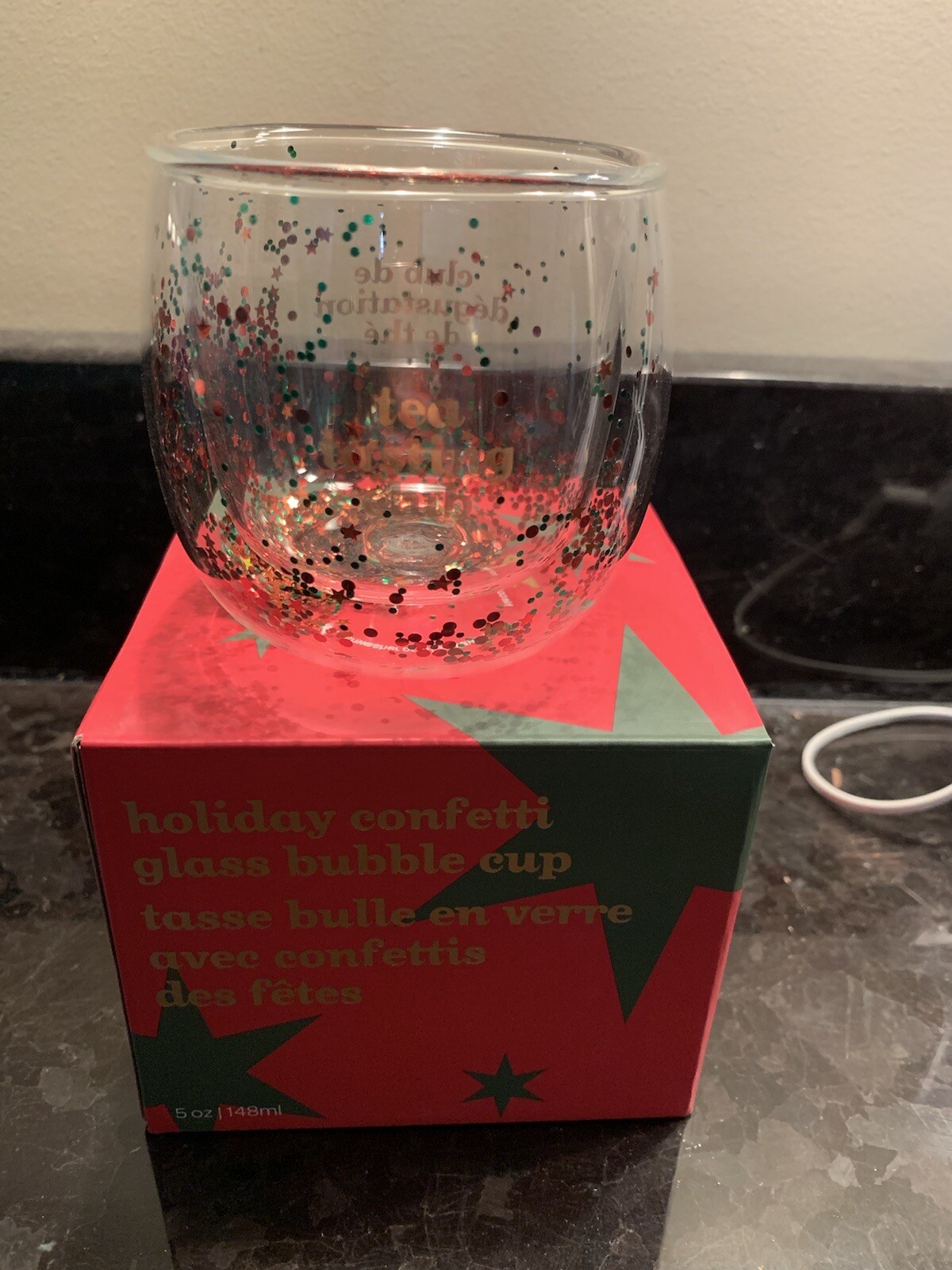 NIP David’s Bubble Glass Confetti & Loose Leaf Lot Silver Bell Elf Helper NEW