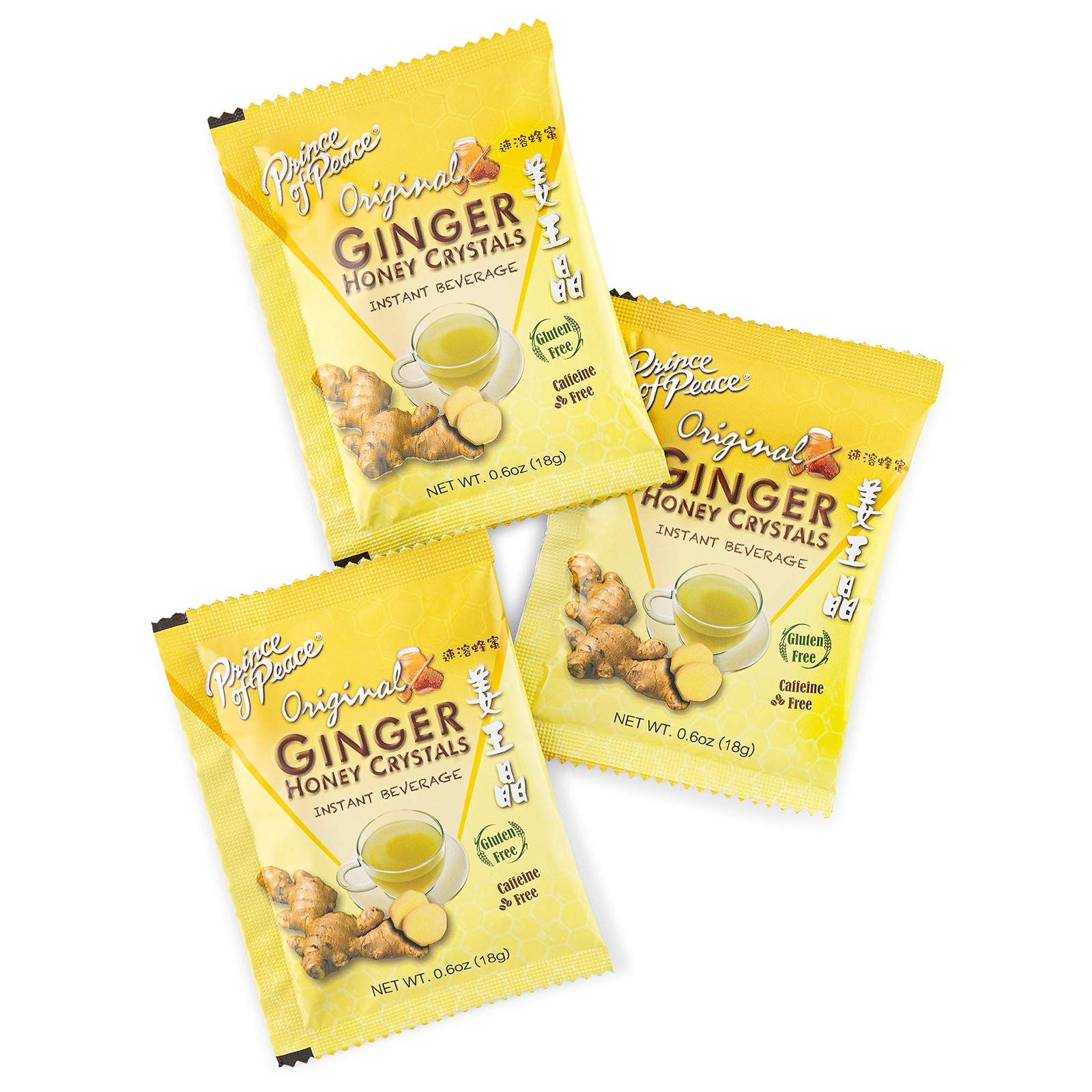 Prince of Peace Instant Lemon Ginger Honey 1 Count (Pack 1),