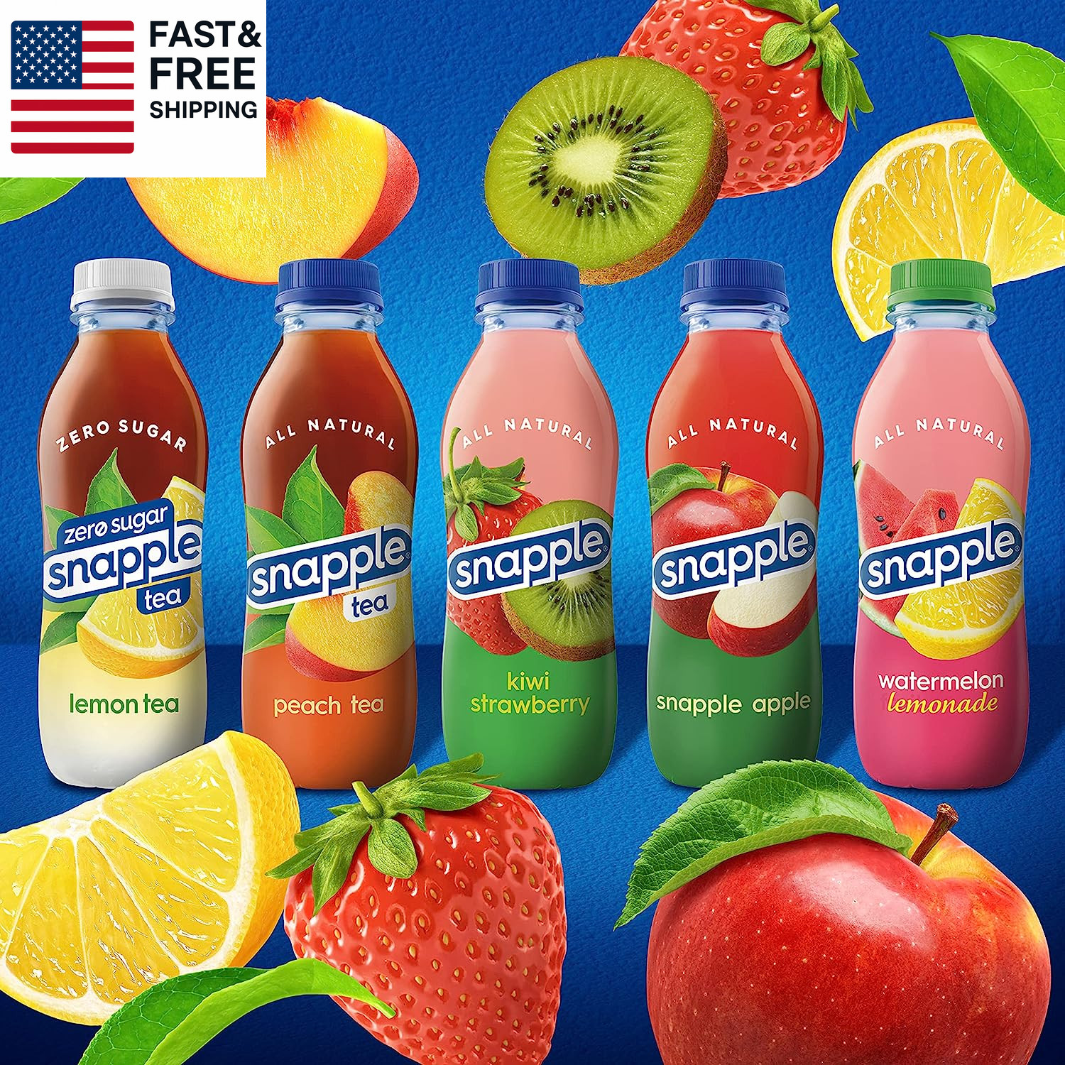 Zero Sugar Lemon Iced Tea, 16 Fl Oz, Pack of 12