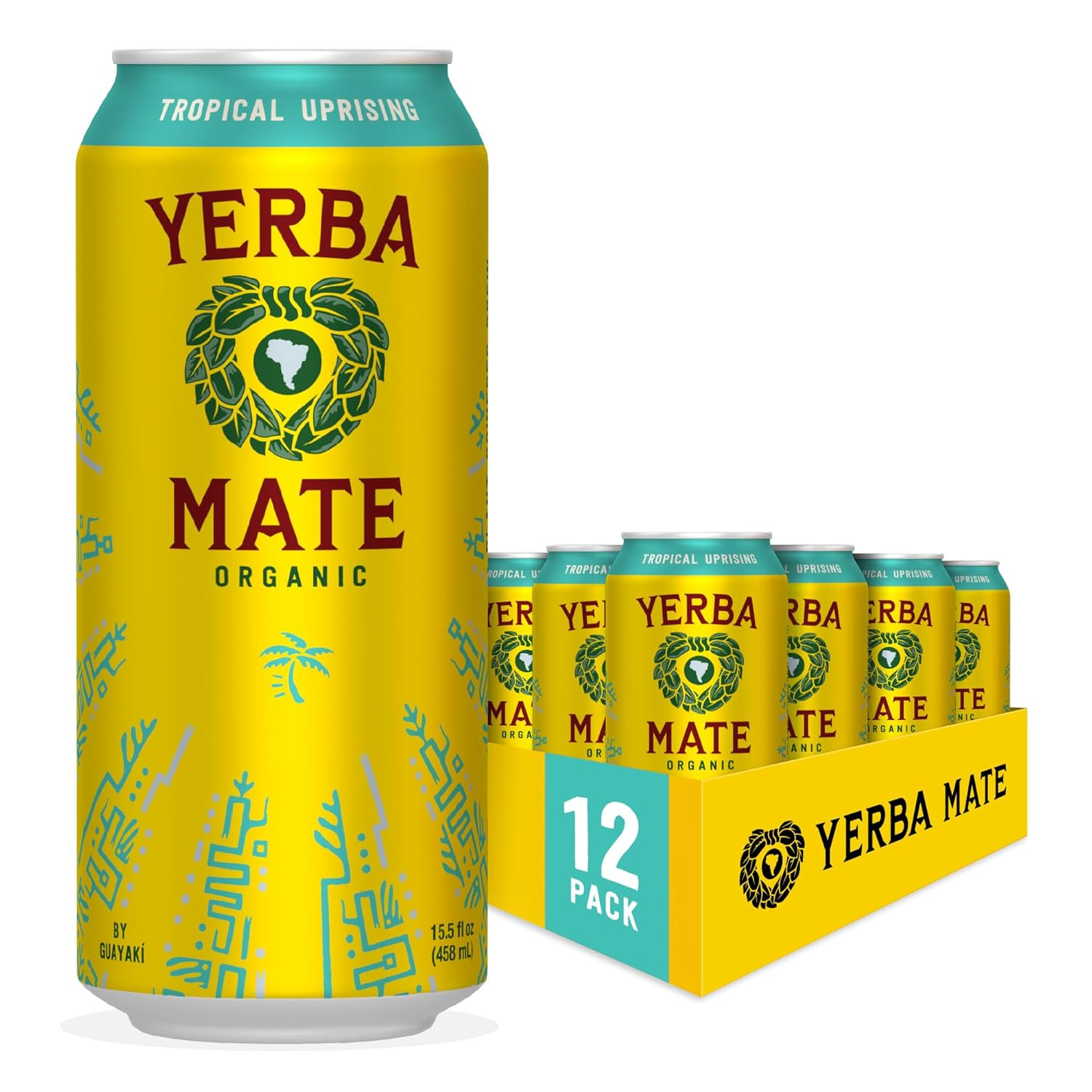 Organic yerba mate for natural energy and focus without crash in your day today!
