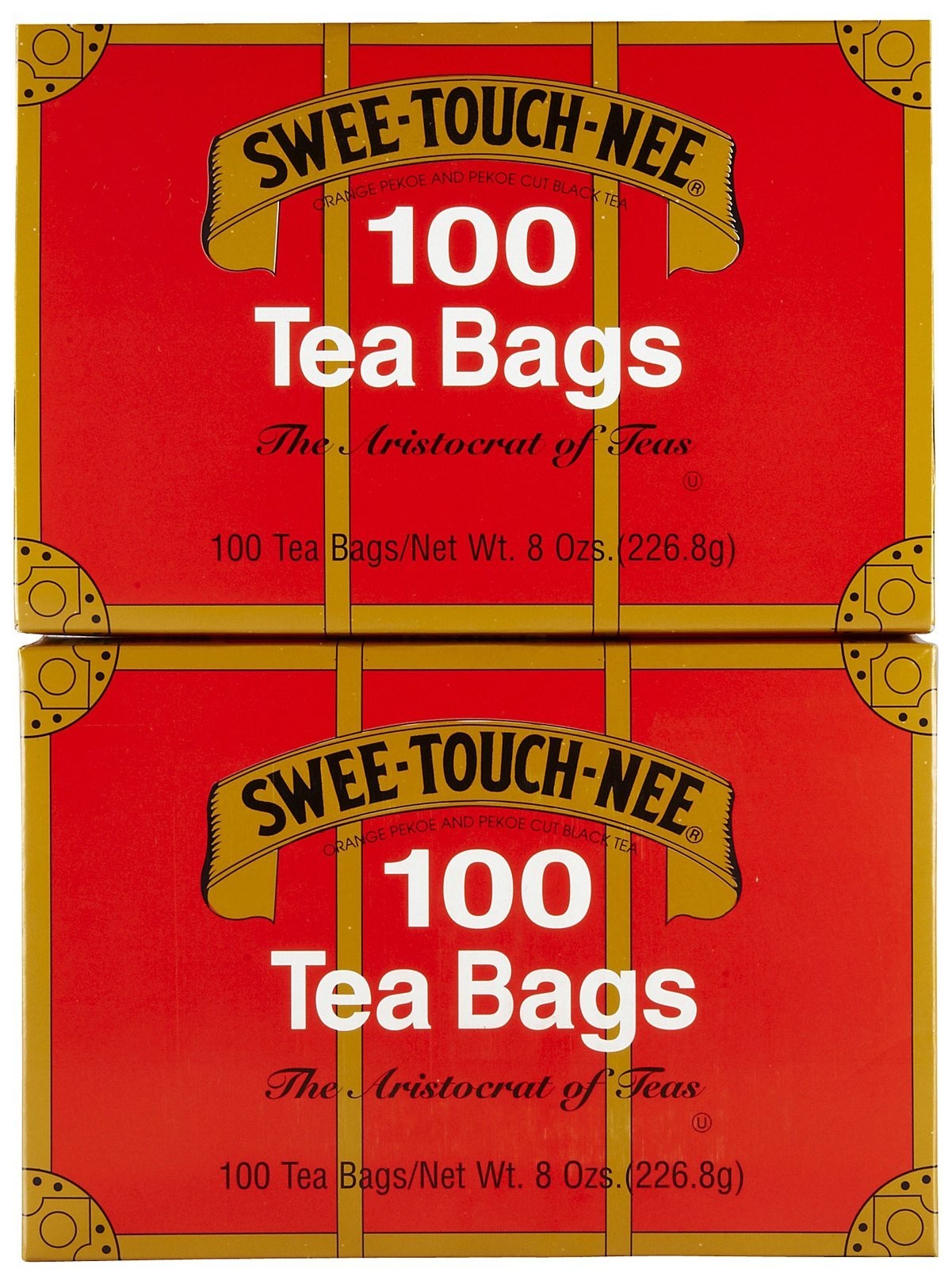 Sweet Touch Nee Orange Pekoe & Cut Black Tea 100 Count (Pack of 2)