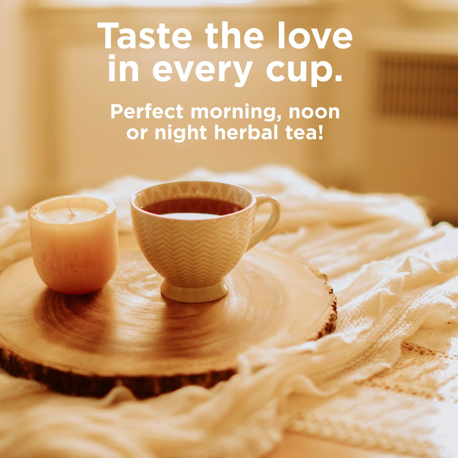 Naturally Decaffeinated Strong Black Tea – 12 Single Serve K-Cups Full-bodied…