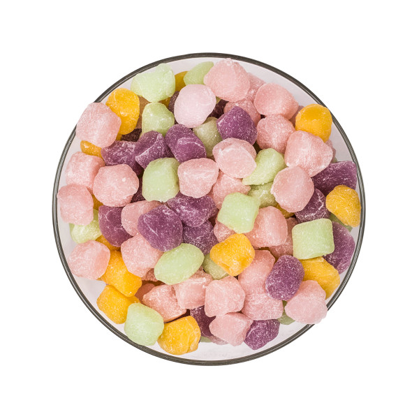 Tea Zone Rainbow Mini Mochi/Rice Cake Snack as Dessert Toppings/Taiwan