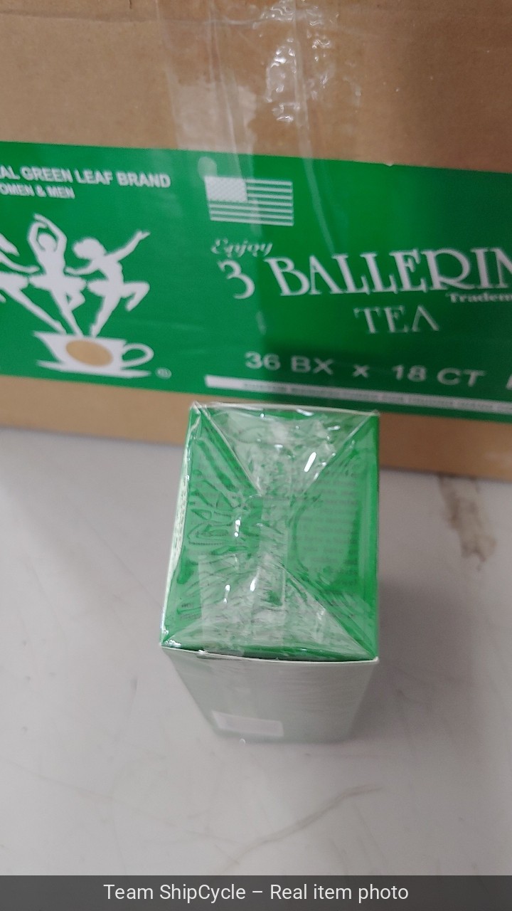 1 CARTON 36 BOX x 18 TEA BAG 648 3 BALLERINA HERBAL TEA EXTRA STRENGT G1N