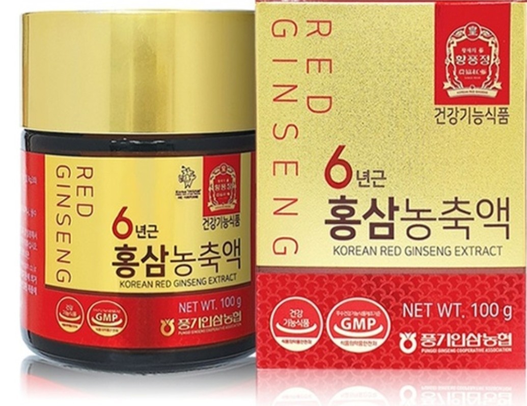 [Pung-gi Ginseng Nonghyup] Korean 6 Years Red Ginseng Extract 100g