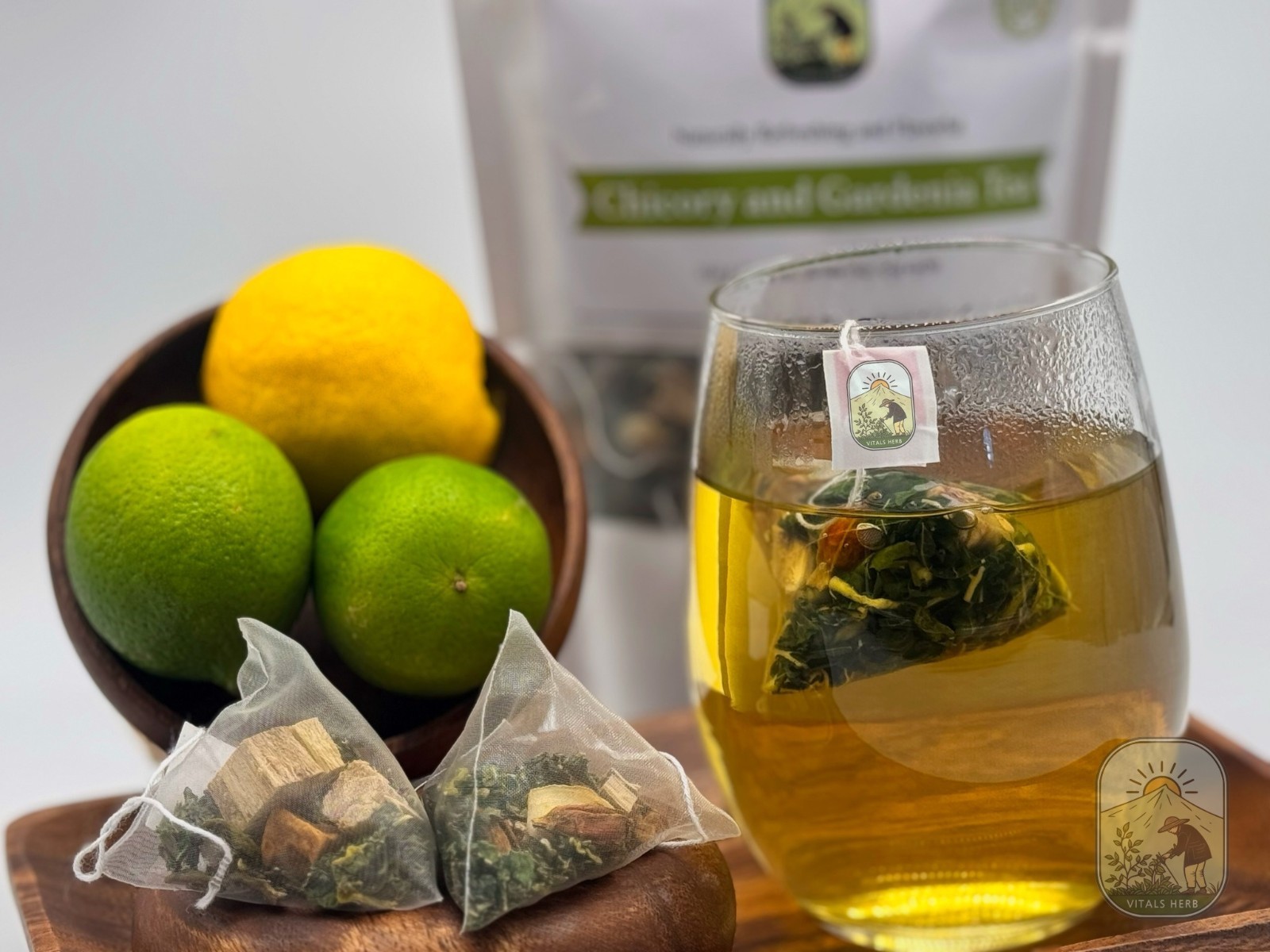 Detox tea relax tea kidney support tea liver support tea Chicory and Gardenia