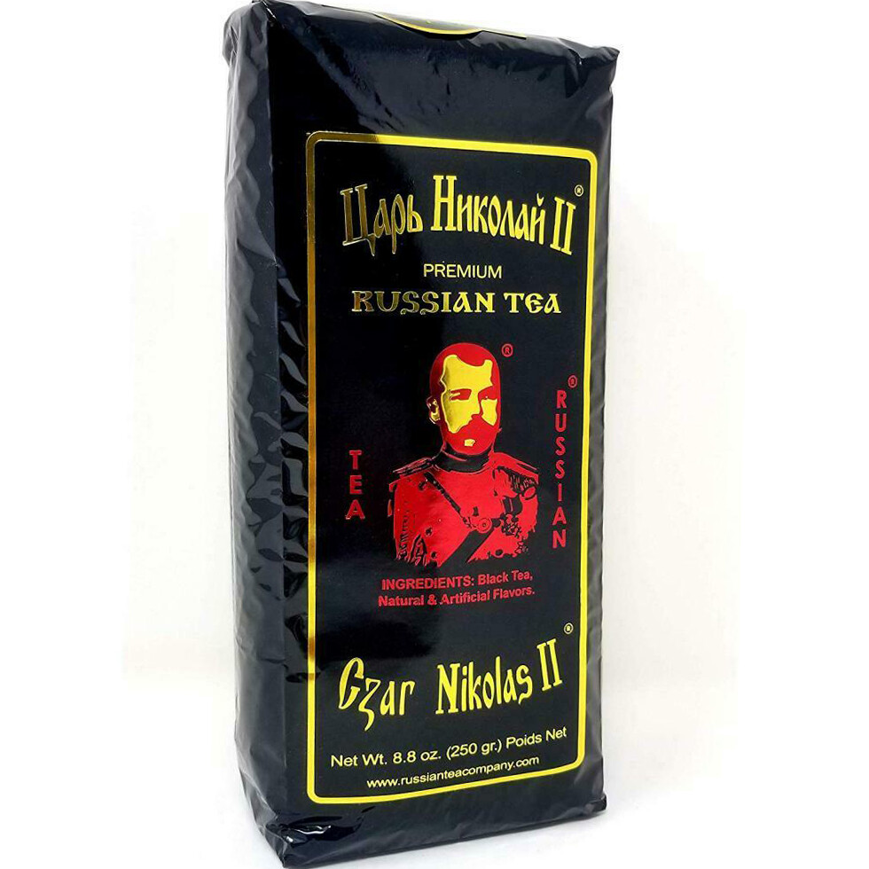 Black Leaf Tea Czar Nicholas II Nostalgia (Black) Russian Style 8.8oz/250g
