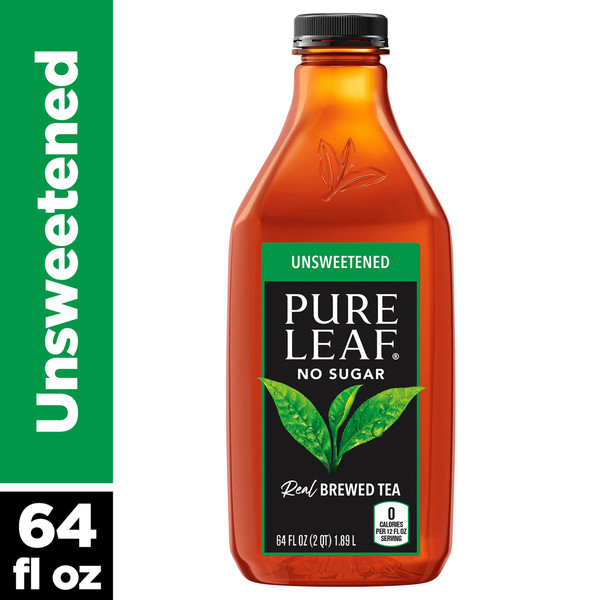 Pure Leaf Sweet Unsweetened Zero Sugar Tea 64oz 6 Pack Variety Drink